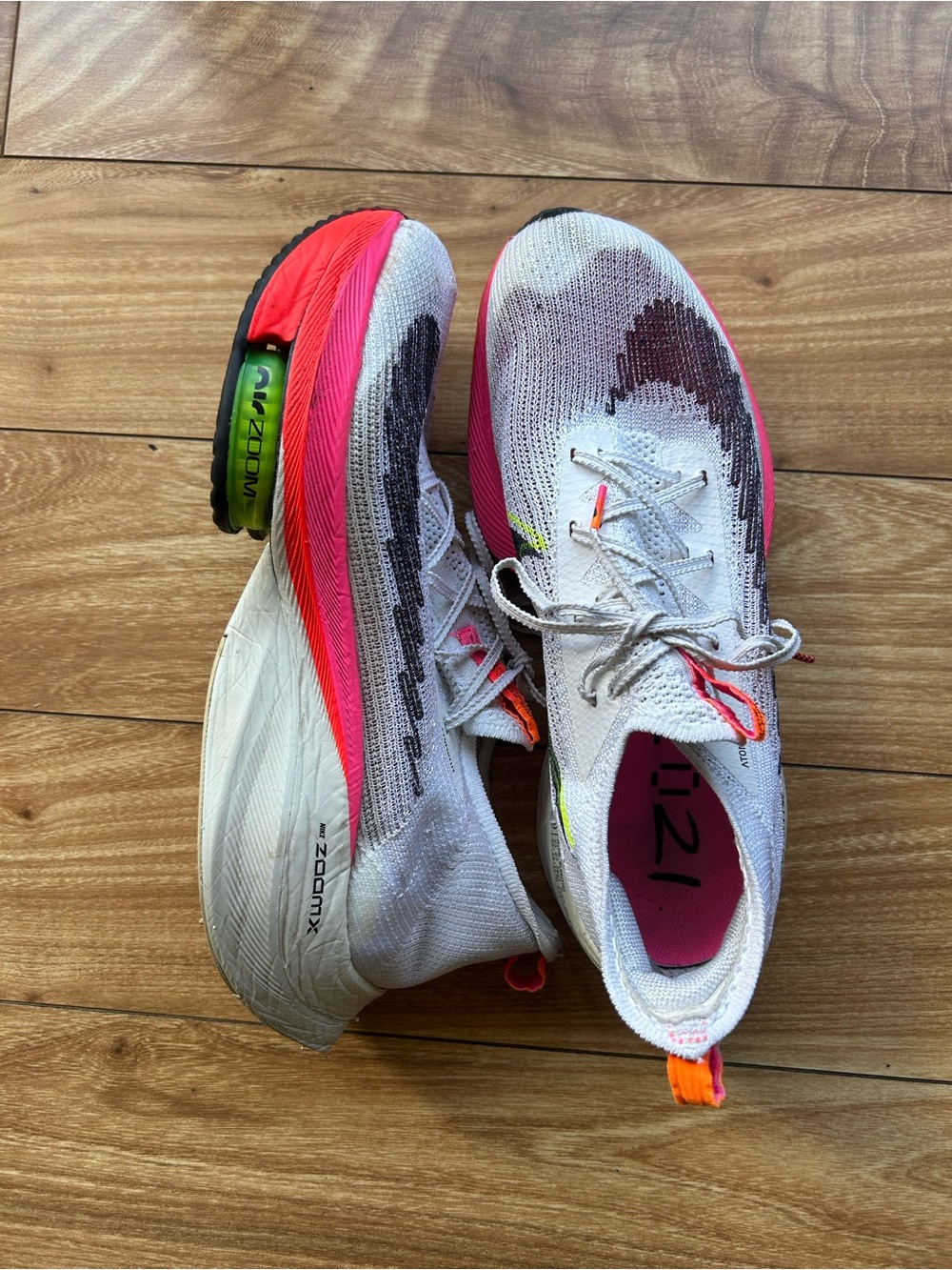 Nike Air Zoom Alphafly NEXT% Flyknit Men’s Road Running Shoe